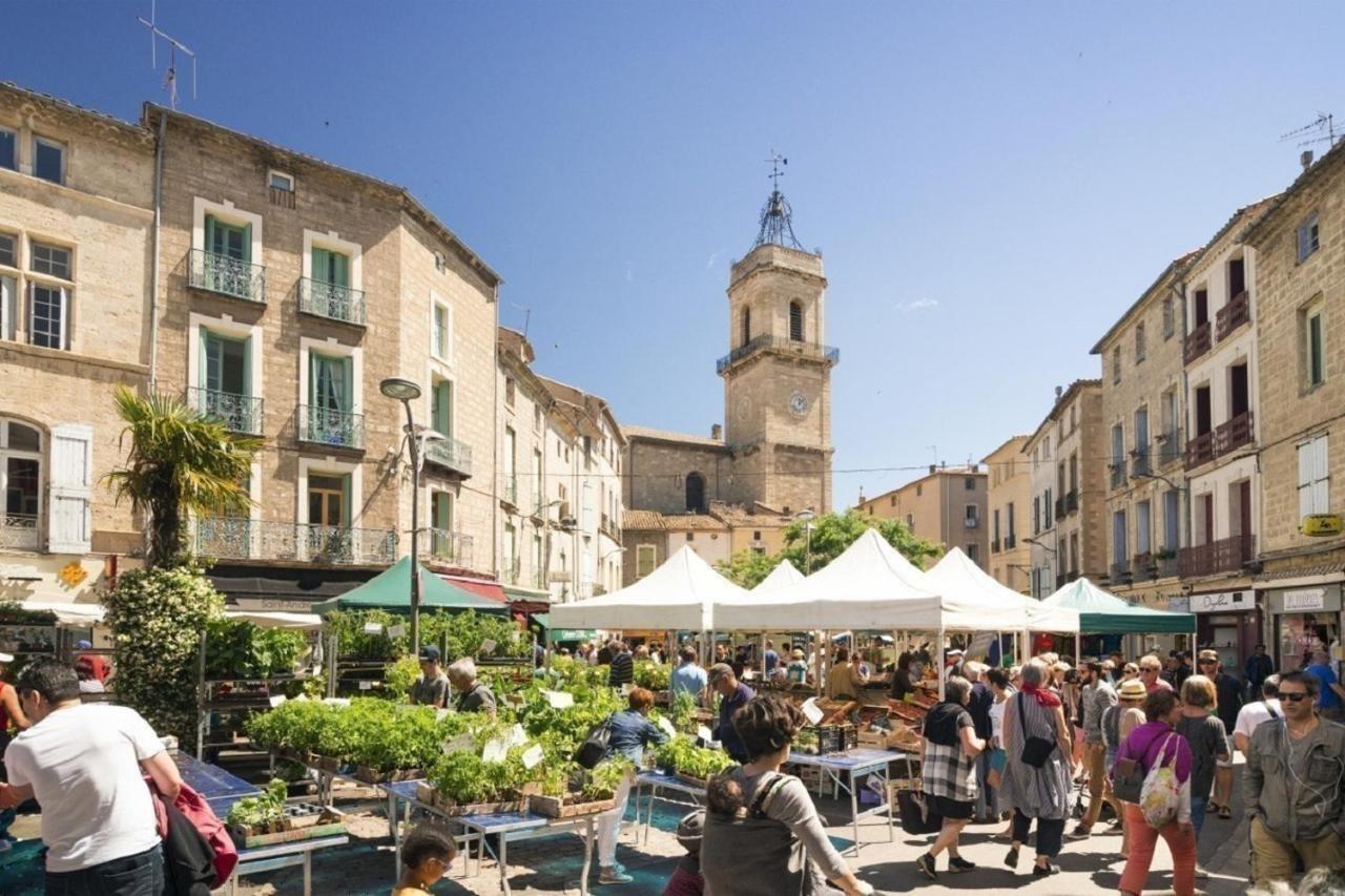 Colorzen - Confortable Lumineux Netflix - Appart Pezenas Centre Bagian luar foto